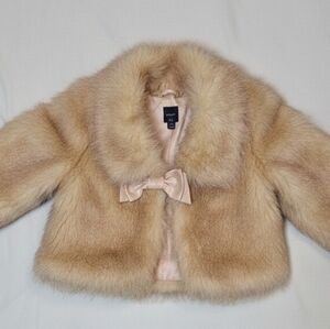 [[BabyGAP]] Tan Faux Fur Kids Cape